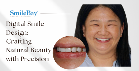 Patient smiling after Digital Smile Design treatment at SmileBay Dental Penang